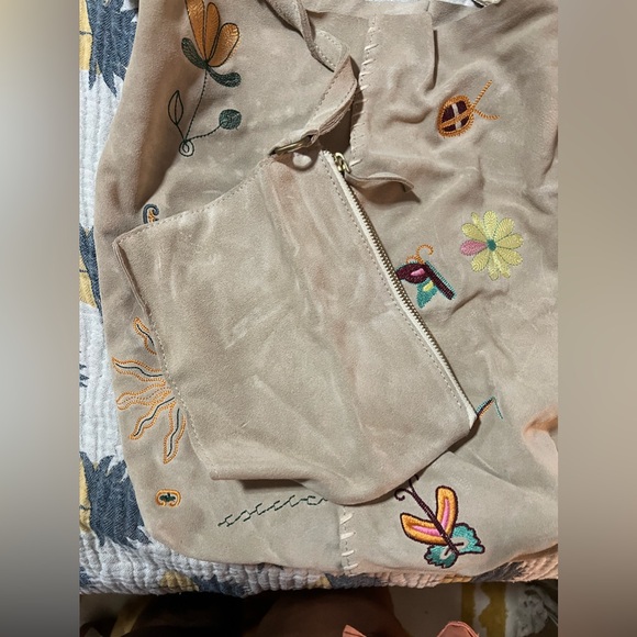 NWT Urban Outfitters Lex Embroidered Shoulder Bag - Picture 5 of 8